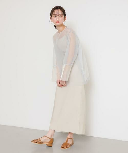 SENSE OF PLACE by URBAN RESEARCH / センスオブプレイス バイ アーバンリサーチ スカート | ストレッチサスツキハイウエストスカート | 詳細28