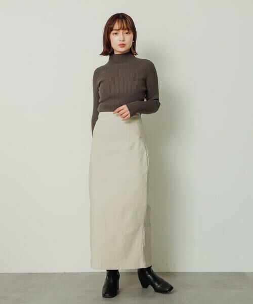 SENSE OF PLACE by URBAN RESEARCH / センスオブプレイス バイ アーバンリサーチ スカート | ストレッチサスツキハイウエストスカート | 詳細30