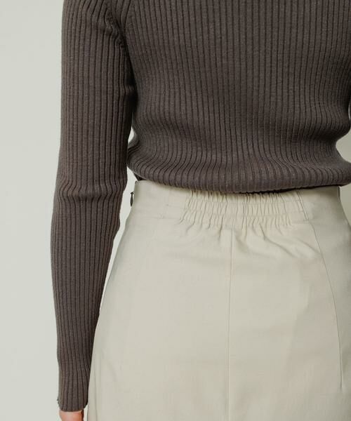 SENSE OF PLACE by URBAN RESEARCH / センスオブプレイス バイ アーバンリサーチ スカート | ストレッチサスツキハイウエストスカート | 詳細20