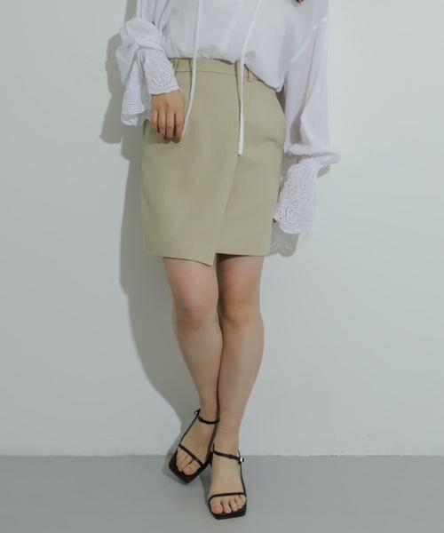 SENSE OF PLACE by URBAN RESEARCH / センスオブプレイス バイ アーバンリサーチ スカート | ラップミニスカート | 詳細19