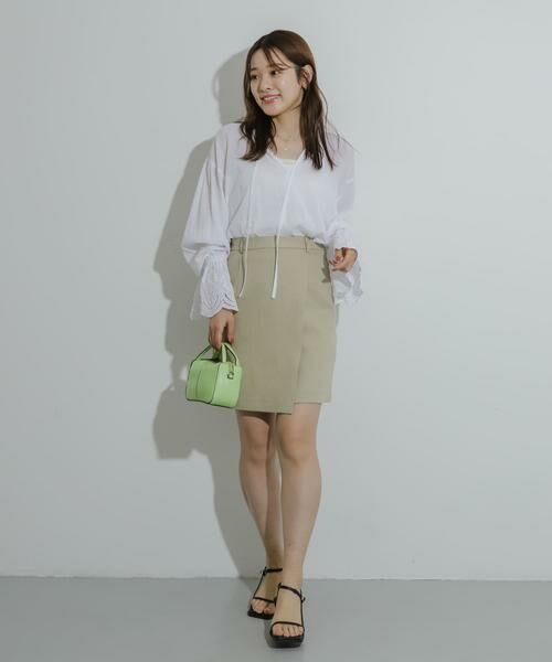 SENSE OF PLACE by URBAN RESEARCH / センスオブプレイス バイ アーバンリサーチ スカート | ラップミニスカート | 詳細20