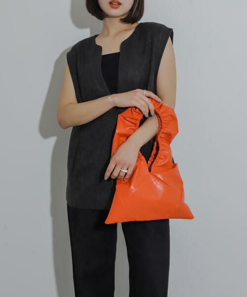 SENSE OF PLACE by URBAN RESEARCH / センスオブプレイス バイ アーバンリサーチ ハンドバッグ | ギャザーハンドバッグ | 詳細3