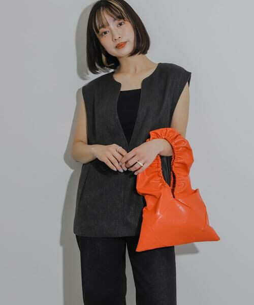 SENSE OF PLACE by URBAN RESEARCH / センスオブプレイス バイ アーバンリサーチ ハンドバッグ | ギャザーハンドバッグ | 詳細5