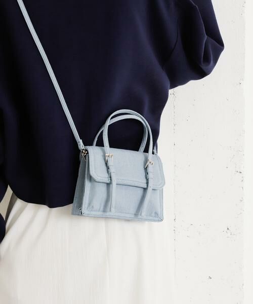 SENSE OF PLACE by URBAN RESEARCH / センスオブプレイス バイ アーバンリサーチ ショルダーバッグ | デニムショルダーバッグ | 詳細4