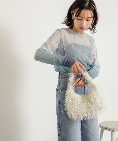 SENSE OF PLACE by URBAN RESEARCH / センスオブプレイス バイ アーバンリサーチ ハンドバッグ | フリンジハンドバッグ | 詳細15