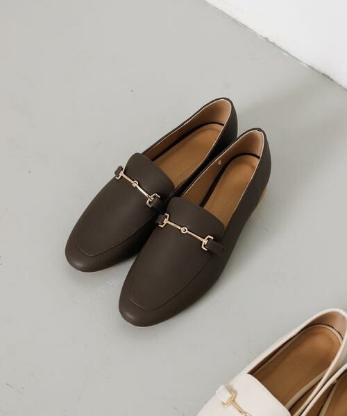 SENSE OF PLACE by URBAN RESEARCH / センスオブプレイス バイ アーバンリサーチ フラットシューズ | フェイクレザービットローファー | 詳細3