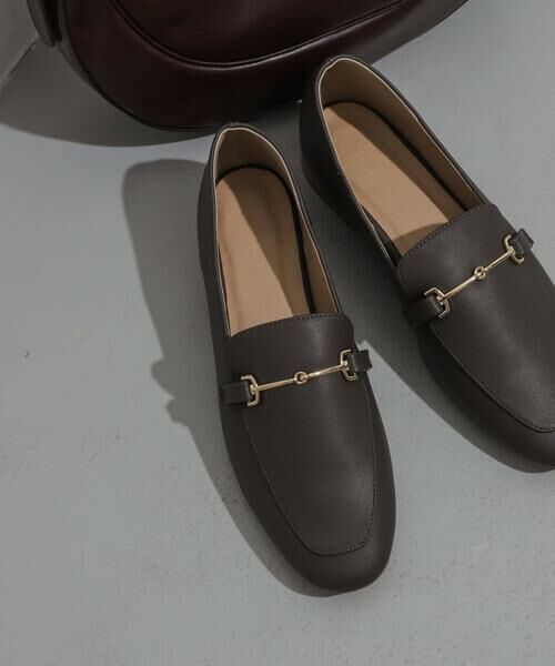 SENSE OF PLACE by URBAN RESEARCH / センスオブプレイス バイ アーバンリサーチ フラットシューズ | フェイクレザービットローファー | 詳細6