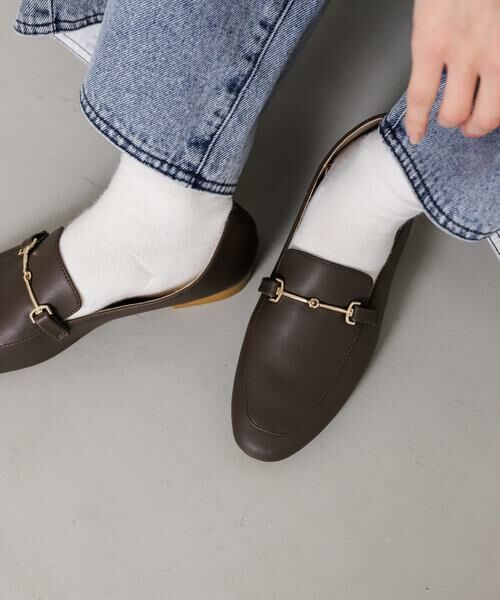 SENSE OF PLACE by URBAN RESEARCH / センスオブプレイス バイ アーバンリサーチ フラットシューズ | フェイクレザービットローファー | 詳細8