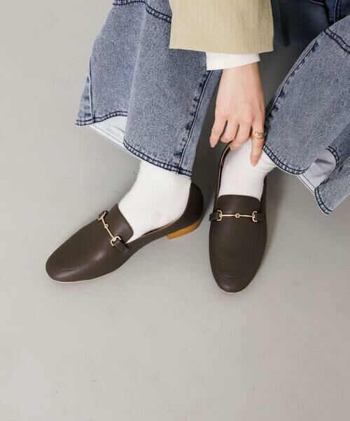 SENSE OF PLACE by URBAN RESEARCH / センスオブプレイス バイ アーバンリサーチ フラットシューズ | フェイクレザービットローファー | 詳細9