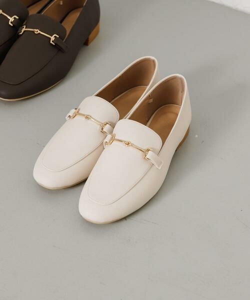 SENSE OF PLACE by URBAN RESEARCH / センスオブプレイス バイ アーバンリサーチ フラットシューズ | フェイクレザービットローファー | 詳細28