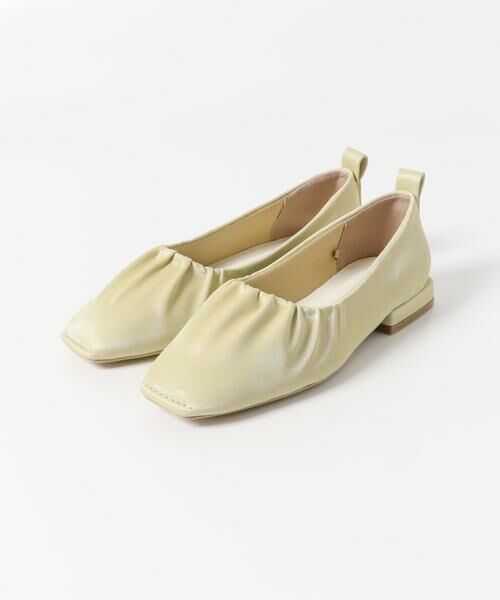 SENSE OF PLACE by URBAN RESEARCH / センスオブプレイス バイ アーバンリサーチ パンプス | シャイニーギャザーフラットシューズ | 詳細7