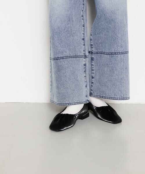 SENSE OF PLACE by URBAN RESEARCH / センスオブプレイス バイ アーバンリサーチ パンプス | シャイニーギャザーフラットシューズ | 詳細11