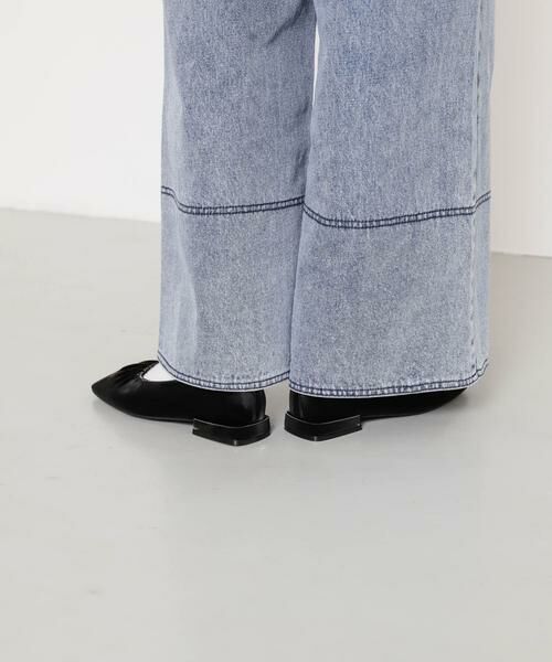 SENSE OF PLACE by URBAN RESEARCH / センスオブプレイス バイ アーバンリサーチ パンプス | シャイニーギャザーフラットシューズ | 詳細15