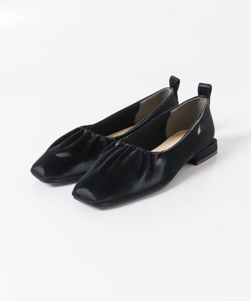 SENSE OF PLACE by URBAN RESEARCH / センスオブプレイス バイ アーバンリサーチ パンプス | シャイニーギャザーフラットシューズ | 詳細18