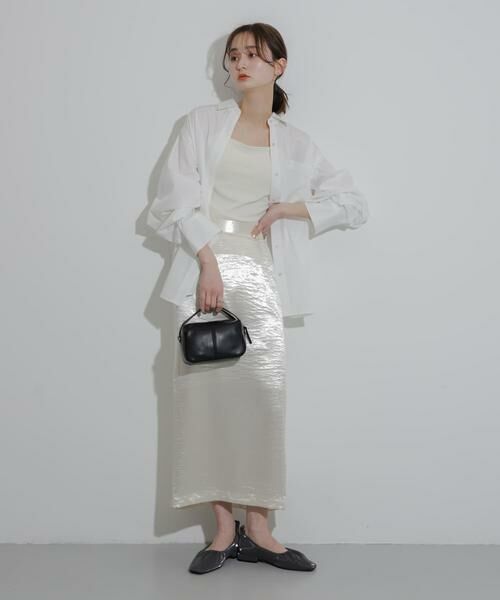 SENSE OF PLACE by URBAN RESEARCH / センスオブプレイス バイ アーバンリサーチ パンプス | シャイニーギャザーフラットシューズ | 詳細22