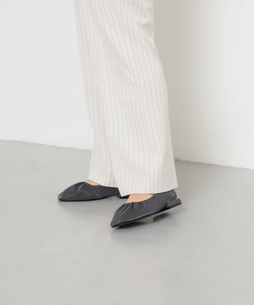SENSE OF PLACE by URBAN RESEARCH / センスオブプレイス バイ アーバンリサーチ パンプス | シャイニーギャザーフラットシューズ | 詳細26