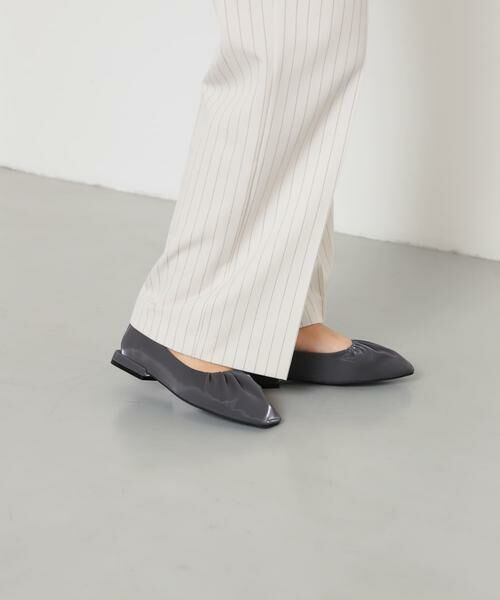 SENSE OF PLACE by URBAN RESEARCH / センスオブプレイス バイ アーバンリサーチ パンプス | シャイニーギャザーフラットシューズ | 詳細27