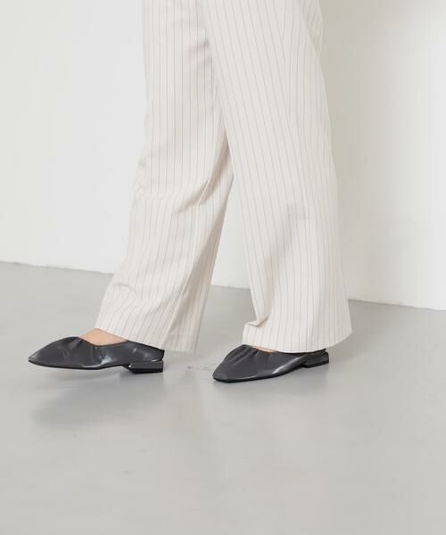 SENSE OF PLACE by URBAN RESEARCH / センスオブプレイス バイ アーバンリサーチ パンプス | シャイニーギャザーフラットシューズ | 詳細28