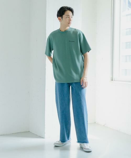 SENSE OF PLACE by URBAN RESEARCH / センスオブプレイス バイ アーバンリサーチ Tシャツ | 『一部WEB限定カラー』『ユニセックス』シシュウダンボールポンチショートスリーブTシャツ | 詳細11