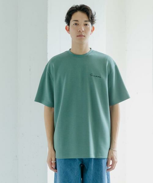 SENSE OF PLACE by URBAN RESEARCH / センスオブプレイス バイ アーバンリサーチ Tシャツ | 『一部WEB限定カラー』『ユニセックス』シシュウダンボールポンチショートスリーブTシャツ | 詳細13
