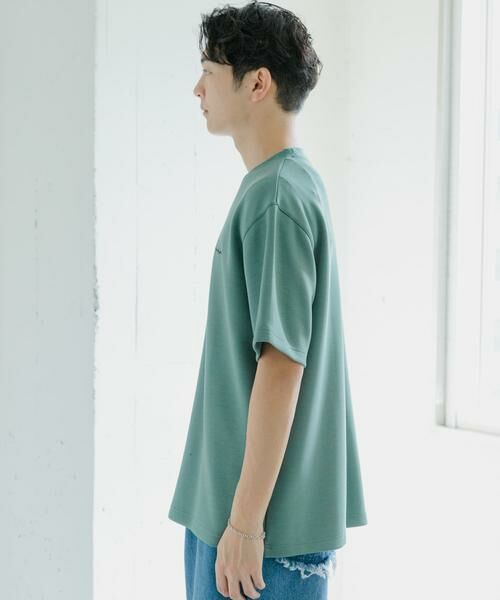 SENSE OF PLACE by URBAN RESEARCH / センスオブプレイス バイ アーバンリサーチ Tシャツ | 『一部WEB限定カラー』『ユニセックス』シシュウダンボールポンチショートスリーブTシャツ | 詳細14