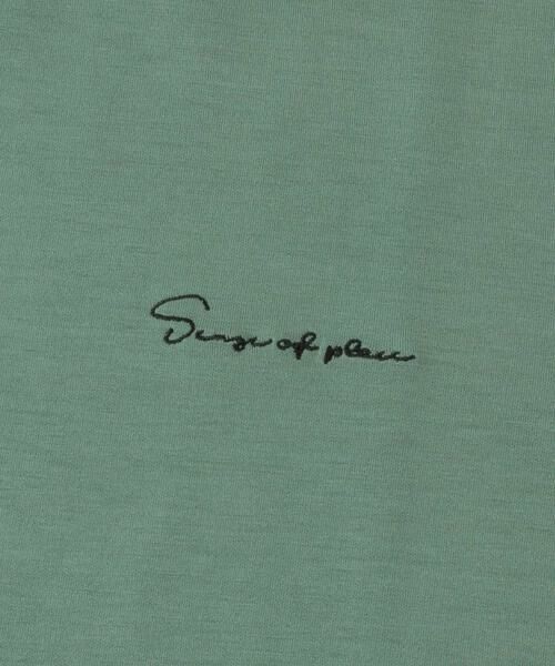 SENSE OF PLACE by URBAN RESEARCH / センスオブプレイス バイ アーバンリサーチ Tシャツ | 『一部WEB限定カラー』『ユニセックス』シシュウダンボールポンチショートスリーブTシャツ | 詳細19