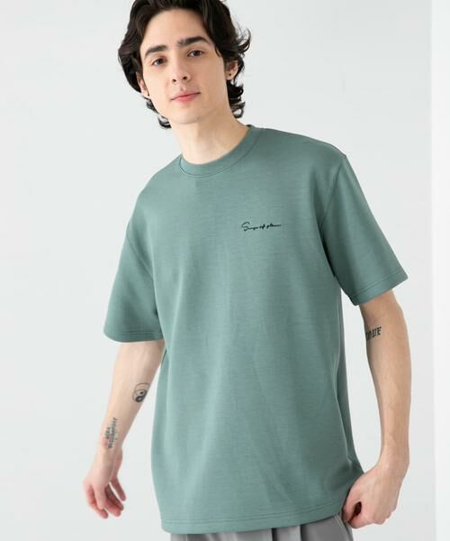 SENSE OF PLACE by URBAN RESEARCH / センスオブプレイス バイ アーバンリサーチ Tシャツ | 『一部WEB限定カラー』『ユニセックス』シシュウダンボールポンチショートスリーブTシャツ | 詳細2