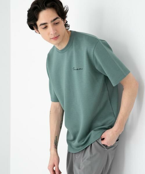 SENSE OF PLACE by URBAN RESEARCH / センスオブプレイス バイ アーバンリサーチ Tシャツ | 『一部WEB限定カラー』『ユニセックス』シシュウダンボールポンチショートスリーブTシャツ | 詳細4