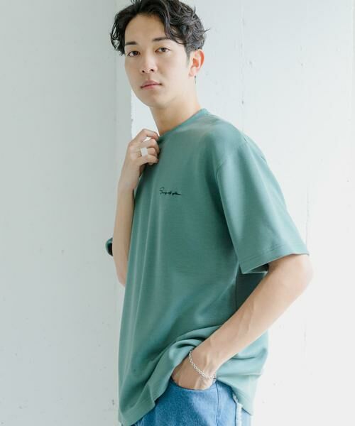 SENSE OF PLACE by URBAN RESEARCH / センスオブプレイス バイ アーバンリサーチ Tシャツ | 『一部WEB限定カラー』『ユニセックス』シシュウダンボールポンチショートスリーブTシャツ | 詳細7