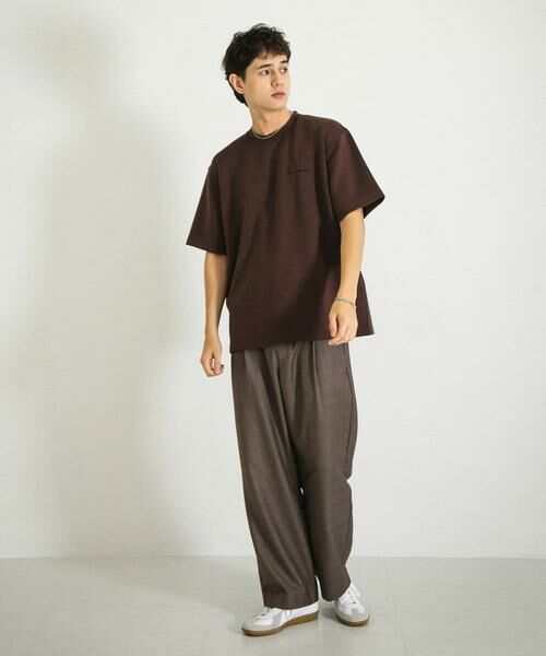 SENSE OF PLACE by URBAN RESEARCH / センスオブプレイス バイ アーバンリサーチ Tシャツ | 『一部WEB限定カラー』『ユニセックス』シシュウダンボールポンチショートスリーブTシャツ | 詳細22