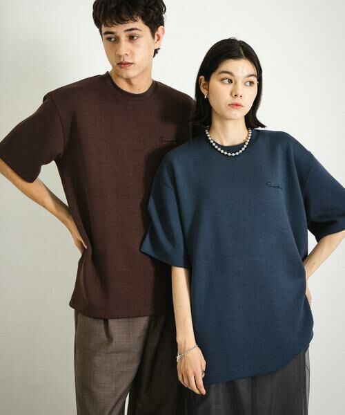 SENSE OF PLACE by URBAN RESEARCH / センスオブプレイス バイ アーバンリサーチ Tシャツ | 『一部WEB限定カラー』『ユニセックス』シシュウダンボールポンチショートスリーブTシャツ | 詳細24