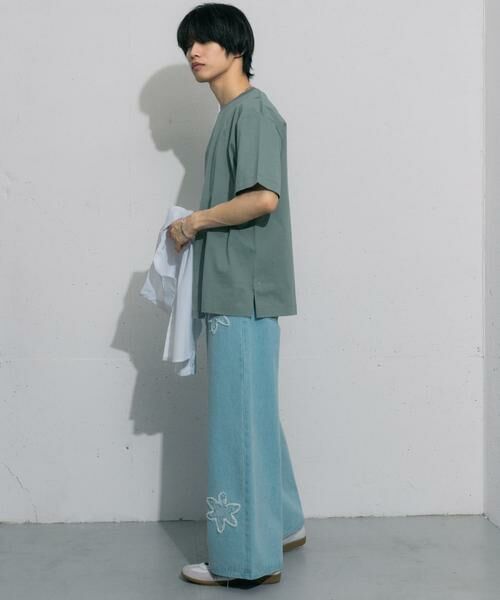 SENSE OF PLACE by URBAN RESEARCH / センスオブプレイス バイ アーバンリサーチ Tシャツ | シルケットTシャツ(5分袖) | 詳細10