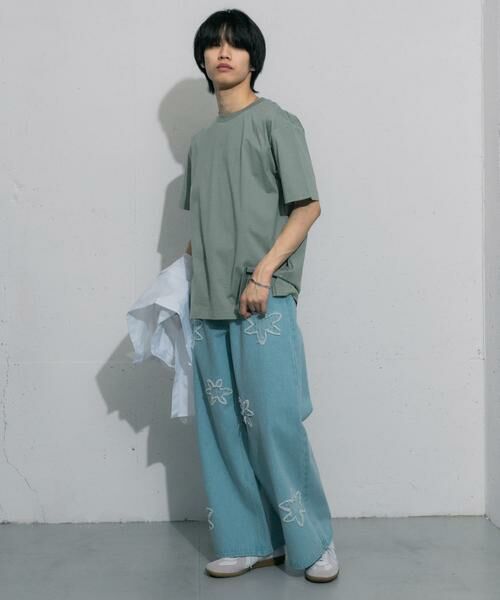 SENSE OF PLACE by URBAN RESEARCH / センスオブプレイス バイ アーバンリサーチ Tシャツ | シルケットTシャツ(5分袖) | 詳細9