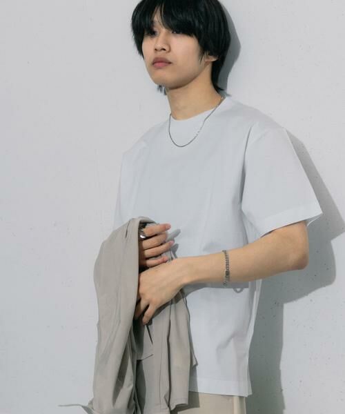 SENSE OF PLACE by URBAN RESEARCH / センスオブプレイス バイ アーバンリサーチ Tシャツ | シルケットTシャツ(5分袖) | 詳細28