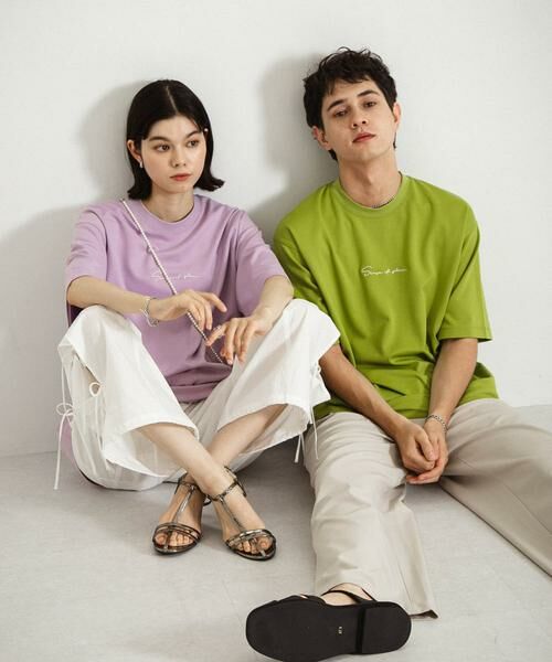 SENSE OF PLACE by URBAN RESEARCH / センスオブプレイス バイ アーバンリサーチ Tシャツ | シシュウポンチショートスリーブTシャツ | 詳細4