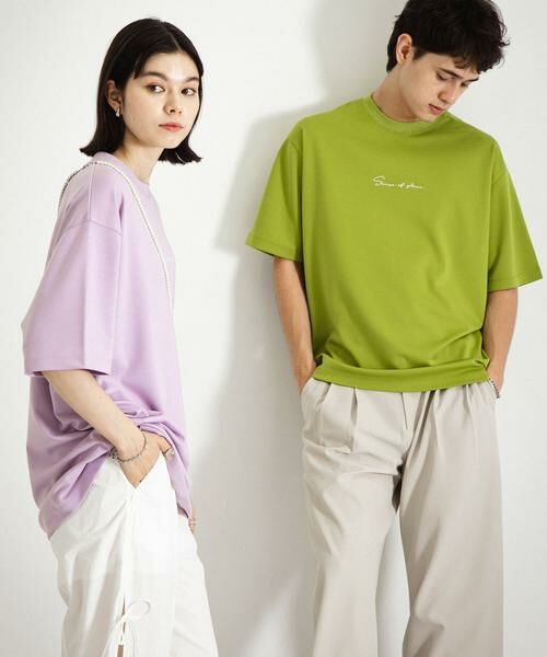 SENSE OF PLACE by URBAN RESEARCH / センスオブプレイス バイ アーバンリサーチ Tシャツ | シシュウポンチショートスリーブTシャツ | 詳細7