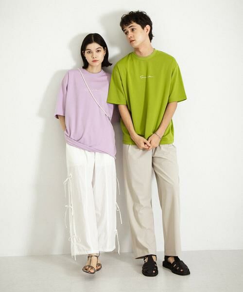 SENSE OF PLACE by URBAN RESEARCH / センスオブプレイス バイ アーバンリサーチ Tシャツ | シシュウポンチショートスリーブTシャツ | 詳細9