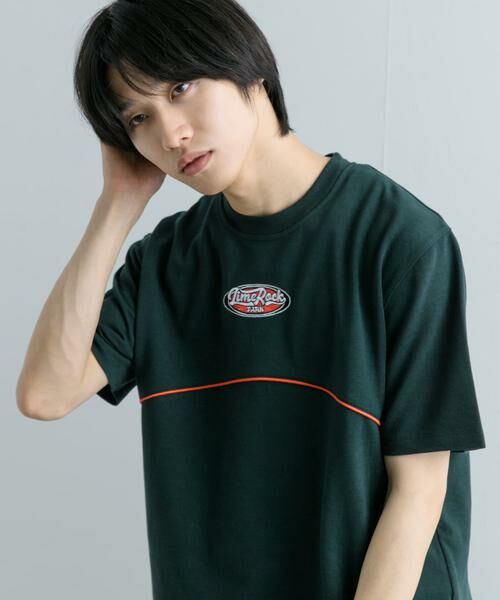 SENSE OF PLACE by URBAN RESEARCH / センスオブプレイス バイ アーバンリサーチ Tシャツ | ブロックドデザインTシャツ(5分袖) | 詳細2