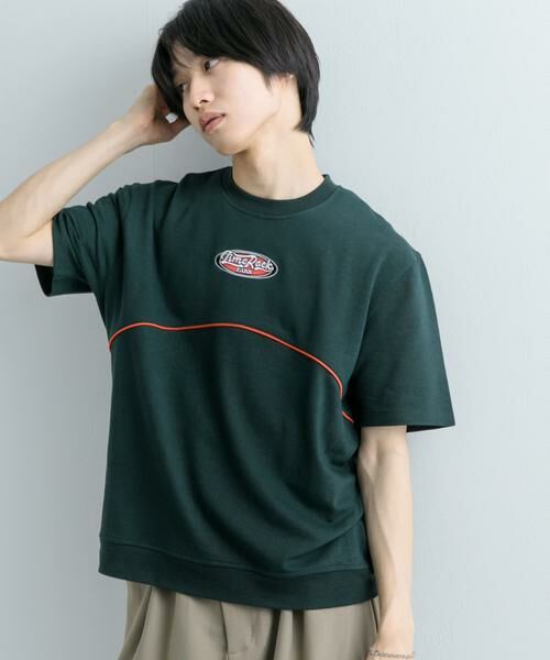 SENSE OF PLACE by URBAN RESEARCH / センスオブプレイス バイ アーバンリサーチ Tシャツ | ブロックドデザインTシャツ(5分袖) | 詳細4