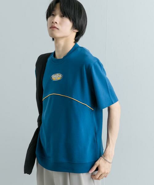 SENSE OF PLACE by URBAN RESEARCH / センスオブプレイス バイ アーバンリサーチ Tシャツ | ブロックドデザインTシャツ(5分袖) | 詳細15