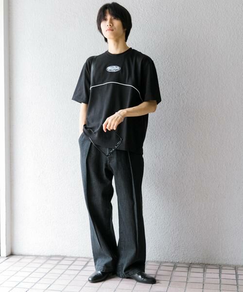 SENSE OF PLACE by URBAN RESEARCH / センスオブプレイス バイ アーバンリサーチ Tシャツ | ブロックドデザインTシャツ(5分袖) | 詳細28