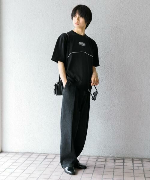 SENSE OF PLACE by URBAN RESEARCH / センスオブプレイス バイ アーバンリサーチ Tシャツ | ブロックドデザインTシャツ(5分袖) | 詳細29