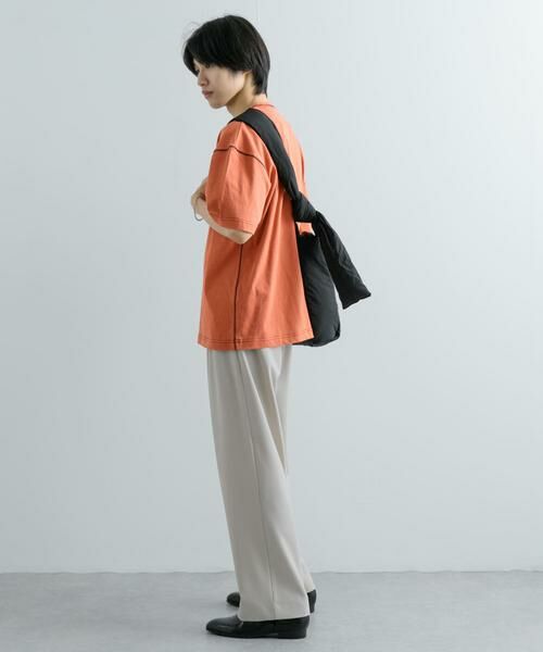 SENSE OF PLACE by URBAN RESEARCH / センスオブプレイス バイ アーバンリサーチ Tシャツ | 『ユニセックス』ハイショクステッチデザインT(5分袖) | 詳細6