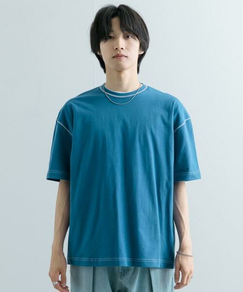 SENSE OF PLACE by URBAN RESEARCH / センスオブプレイス バイ アーバンリサーチ Tシャツ | 『ユニセックス』ハイショクステッチデザインT(5分袖) | 詳細18