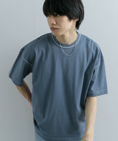 SENSE OF PLACE by URBAN RESEARCH / センスオブプレイス バイ アーバンリサーチ Tシャツ | 『ユニセックス』ハイショクステッチデザインT(5分袖) | 詳細26