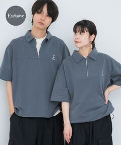 SENSE OF PLACE by URBAN RESEARCH / センスオブプレイス バイ アーバンリサーチ スウェット | 『別注』TeddyBear×SENSE OF PLACE　テディベアハーフZIPスウェット