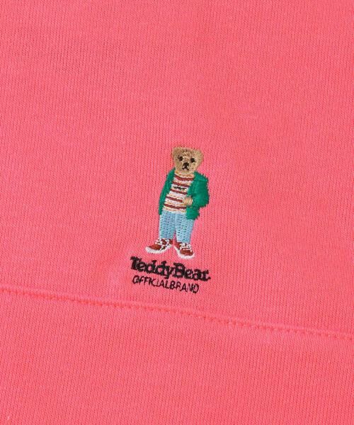 SENSE OF PLACE by URBAN RESEARCH / センスオブプレイス バイ アーバンリサーチ スウェット | 『別注』TeddyBear×SENSE OF PLACE　テディベアハーフZIPスウェット | 詳細14