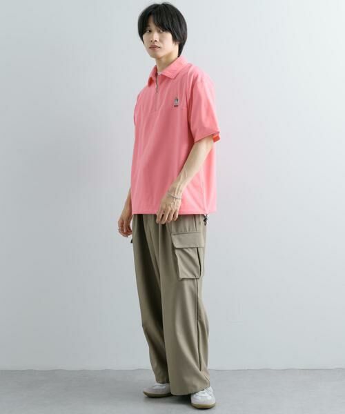 SENSE OF PLACE by URBAN RESEARCH / センスオブプレイス バイ アーバンリサーチ スウェット | 『別注』TeddyBear×SENSE OF PLACE　テディベアハーフZIPスウェット | 詳細7