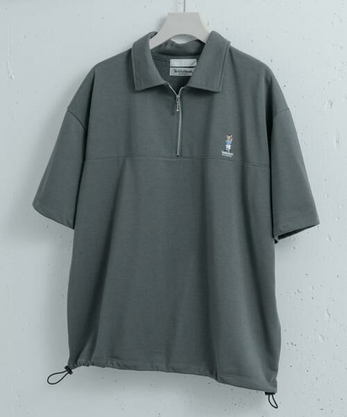 SENSE OF PLACE by URBAN RESEARCH / センスオブプレイス バイ アーバンリサーチ スウェット | 『別注』TeddyBear×SENSE OF PLACE　テディベアハーフZIPスウェット | 詳細30