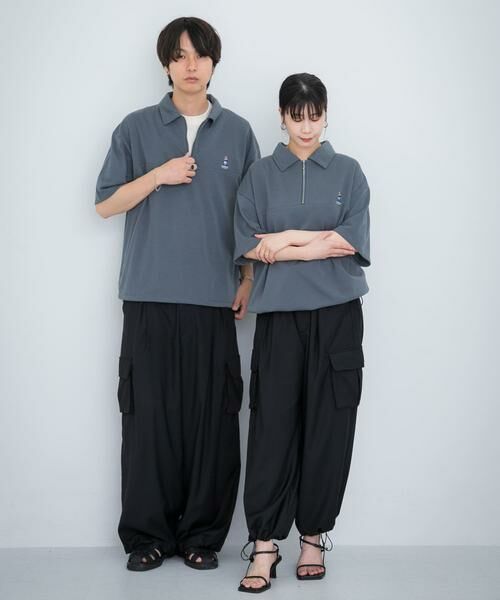 SENSE OF PLACE by URBAN RESEARCH / センスオブプレイス バイ アーバンリサーチ スウェット | 『別注』TeddyBear×SENSE OF PLACE　テディベアハーフZIPスウェット | 詳細20